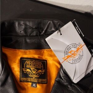 Milwaukee Leather Men's Black Performance Jacket